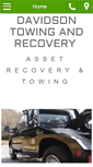 Mobile Screenshot of davidsontowing.com